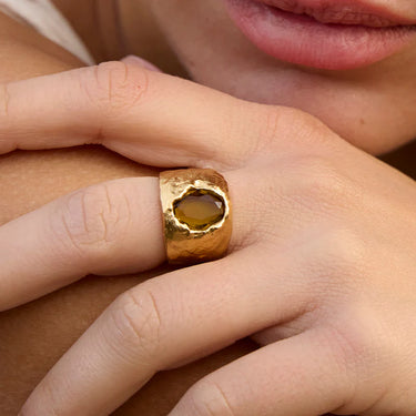Bague Carmen - vert foncé