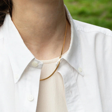 Flos necklace - silver