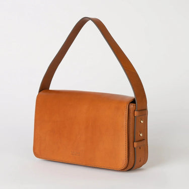 Sac Gina Baguette - cognac classic leather