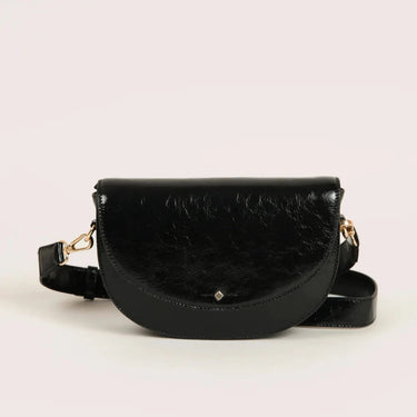 Sac Abel - noir vernis