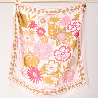 Foulard Winter bloom - Bronze