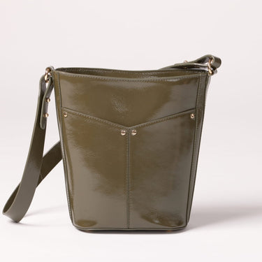 Sac Gabrielle - Vernis kaki