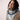 Foulard Tiger in the palmeraie - bleu orage