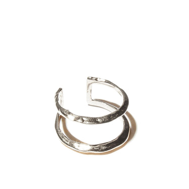Bague Ridge Stack - argent