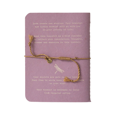 Bracelet sur carnet - New adventures