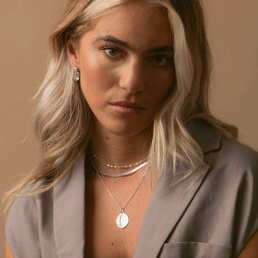 Collier Vivienne - argenté