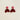 Boucles d'oreilles Lou - Fuchsia / Bordeaux