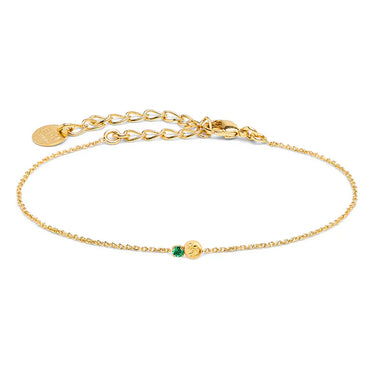 Bracelet Zéphyr - émeraude