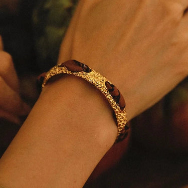 Bracelet Queen - Terre Marron