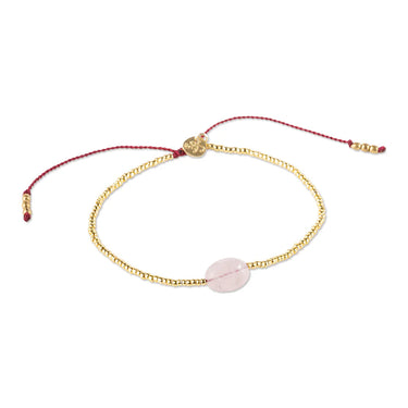 Bracelet Secret - Quartz rose