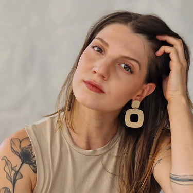 Boucles Adèle - beige