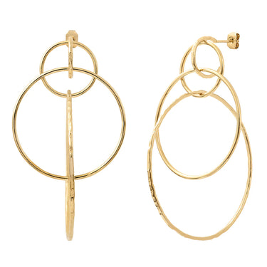 Alma hoop earrings