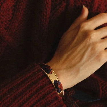 Bracelet Avril - Feu épicé