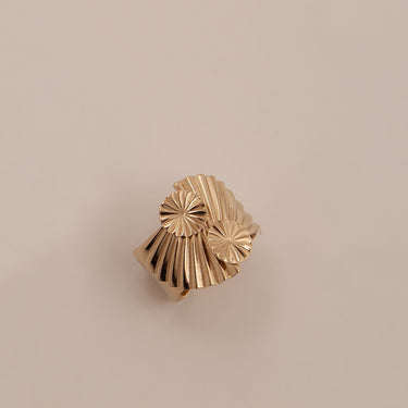 Bague Pleats Maxi Double