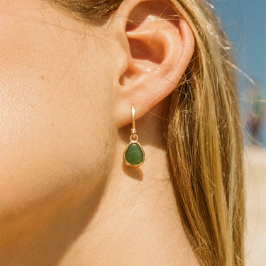 Boucles Elara - aventurine