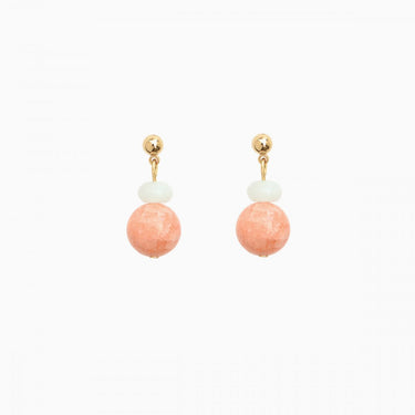 Greenwich Earrings - peach