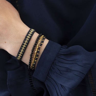 Bracelet Loving - Onyx noir