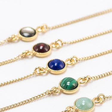 Bracelet Nymphéa - lapis lazuli