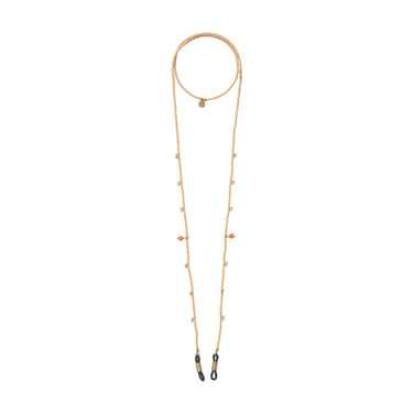 Chaine de lunettes Trust - Cornaline