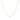 Collier court Amants - cristal
