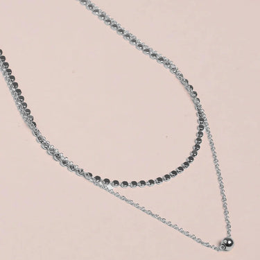 Collier Ameda - argenté