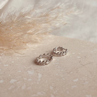 Créoles Huggie - argenté