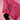Foulard laine Balkans - Fuschia