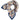 Foulard - Amelia blue