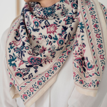 Foulard - Goa myrtille