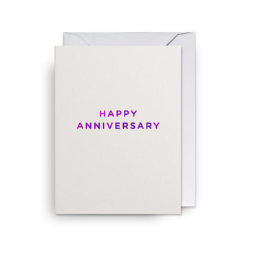 Petite Carte -  Happy anniversary