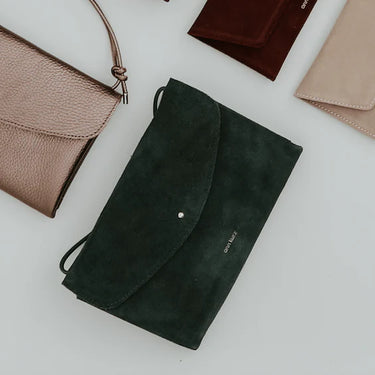 Sac AKCute - Suede Bottle green