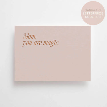Carte - Mom, you are magic