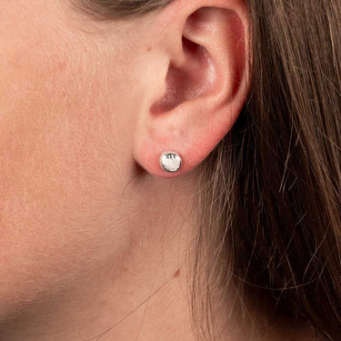Puces rondes - argent