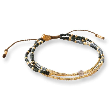 Bracelet Sensation doré - Labradorite