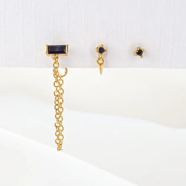 Ryan Ear set - doré et noir