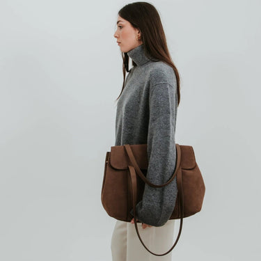 Sac The Greatest Shopper - Suede Fango