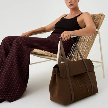 Sac The Greatest Shopper - Suede Fango