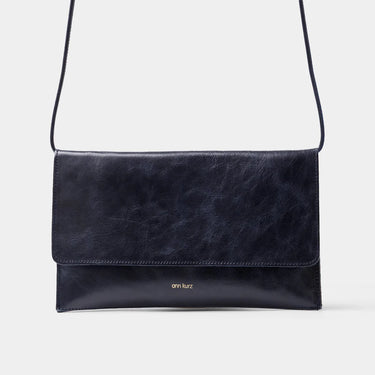 Pochette AKThin - Shiny Nappa Navy