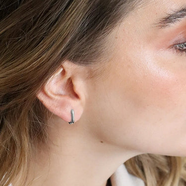 Boucles Octave XS - argenté