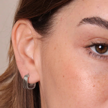 Boucles Yago - argenté