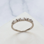 Bague Simone argenté - crystal