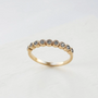 Bague Meadow doré - crystal