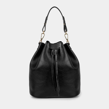 AKSaku bag - Black leather