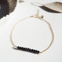 Bracelet Pierres Fines - noir