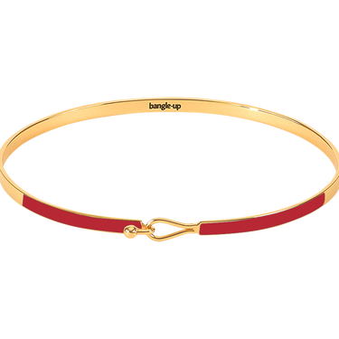 Lily bracelet - velvet red