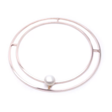 Liam Flat Bangle - Rotgold