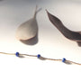 Bracelet 3 Pierres - lapis lazuli