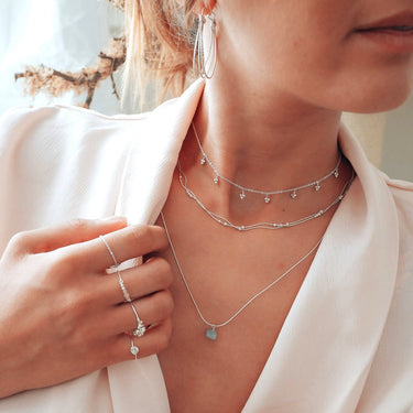 Collier Grelots - argenté