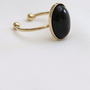 Grande bague Louise - onyx