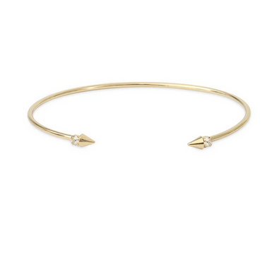 Bracelet jonc Caprice - Cristal